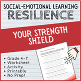 Emotional Resilience Worksheet: Strength Shield