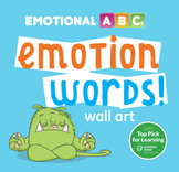 Emotional ABCs Vocabulary Word Art