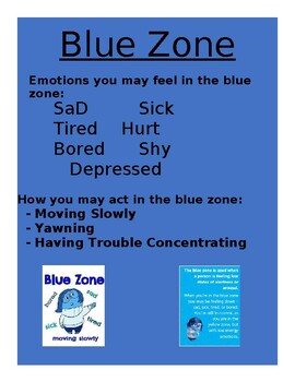 Preview of Emotional regulation bulletin (Blue zone strategies)