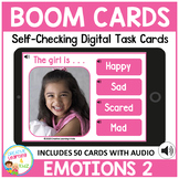 Emotions 2 Boom Cards for Distance Learning