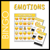 Emotions Bingo (Distance Learning Compatible)