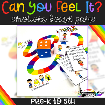 Preview of Feelings and Emotions Board Game