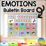 Emotions Check-In Bulletin Board and Posters Set - SEL Ski