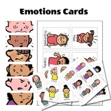 Emotions Cards - SEL Decor and Memory Game for Expanding E