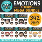 Emotions Clip Art Mega Bundle! (Multicultural Children)