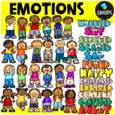 Emotions Clip Art Set (Educlips Clipart)