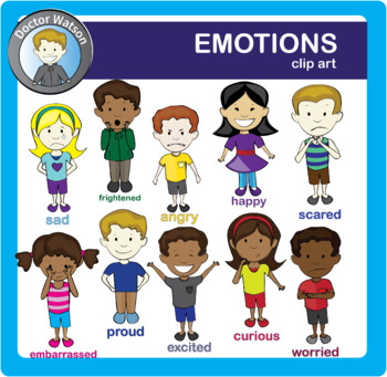 Preview of Emotions Clipart