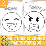 Emotions Coloring Pages | Social Emotional Learning