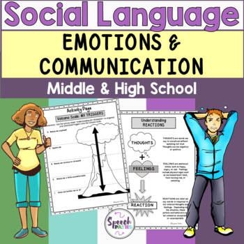 Preview of Emotions & Communication: Social Language Middle & High School
