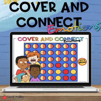 Preview of Emotions Cover and Connect | Social Emotional Learning | Digital Learning