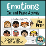 Emotions Cut and Paste Activity | Centres | Feelings | Sel