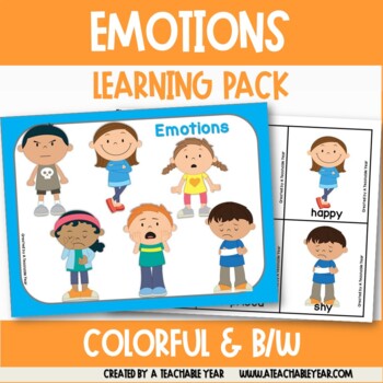 Emotions | ESL Vocabulary and Activities for Young Learners | TPT