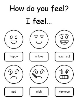 Emotions / Emojis / How do you feel? by Simple Spanish Language Materials