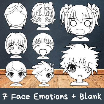 Anime Facial Expressions - Japan Powered