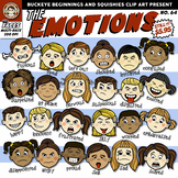 Emotions Clip Art - Faces