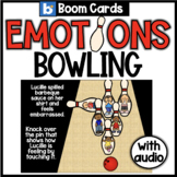 Emotions & Feelings Bowling | Boom Cards | Social Emotiona