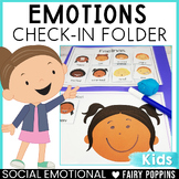 Emotions & Feelings File Folder (Daily Check In) | Social 