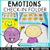 Emotions & Feelings File Folder (Daily Check In) | Social 