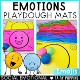 Emotions & Feelings Playdough Mats - Emojis | Social Emoti