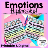 Emotions Flipbooks | Feelings Flipbook | PRINTABLE & GOOGL