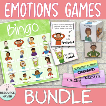 Preview of Emotions Games BUNDLE!