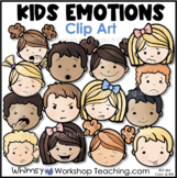 Kids Emotions Clip Art