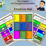 Emotions Mat - DIY Card Game for learning about emotions