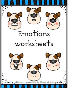 Emotions Pack by Teaching toddlers shop | TPT