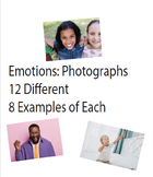 Emotions Photographs: 12 Different, 8 Examples Each