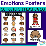 Emotions Posters and Flash Cards