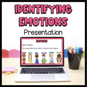 Preview of Emotions Social Emotional Learning SEL Presentation 