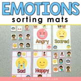 Emotions Sorting Mats [ 10 different emotions ] | Emotions