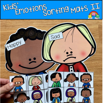 Preview of Emotions Sorting Mats Bundle