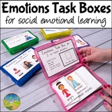 Emotions Task Boxes - SEL Activities for Hands-On Learning