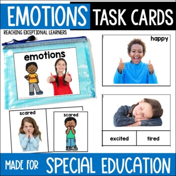 Preview of Emotions Task Cards