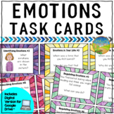 Emotions Task Cards - Identifying Feelings, Self-Regulatio