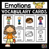 Emotions Vocabulary Picture Cards