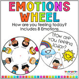 How Are You Feeling? Emotions Wheel - SEL & Calm Corner Resource