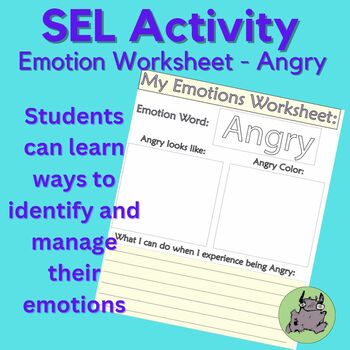 Emotions Worksheet - To help students understand their experience of ...