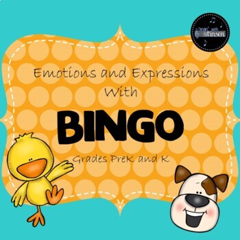 Preview of Emotions and Expressions with Bingo and Chickadee