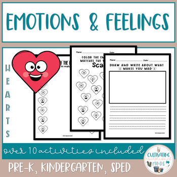 Preview of Emotions and Feelings - Valentines Day - February  | Social Skills Curriculum