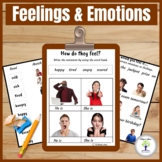 Feelings and Emotions Activity Worksheet