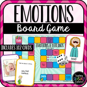 Emotions and Feelings Board Game (Special Education) | TpT