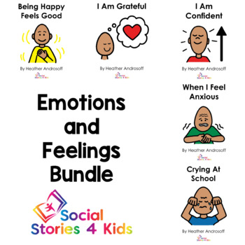 Preview of Emotions and Feelings Bundle (English Colour Versions)