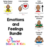 Emotions and Feelings Bundle (English Black and White Versions)