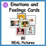 Emotions and Feelings Cards REAL Pictures SEL