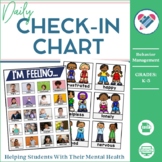 Emotions and Feelings Daily Check-in Chart PRINT AND DIGITAL