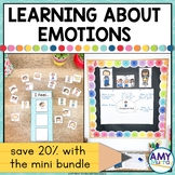 Emotions and Feelings Lessons and Check In for SEL Bundle