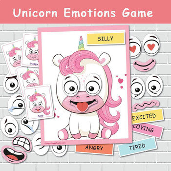 Preview of Emotions and Feelings Matching Game