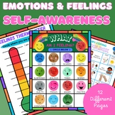 Emotions and Feelings Self-Awareness Worksheets